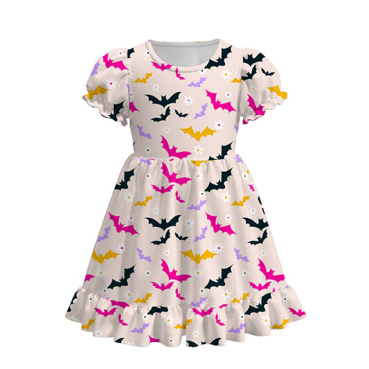 Family Halloween Bat Print Cozy Sibling Soft Clothes