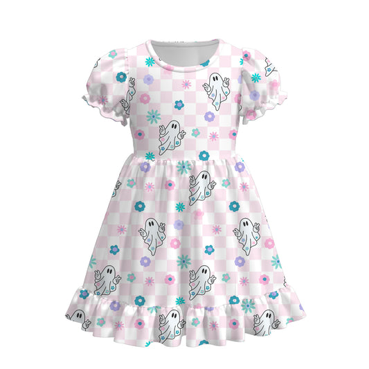 Family Halloween Ghost Pink Cozy Sibling Comfortable Clothes