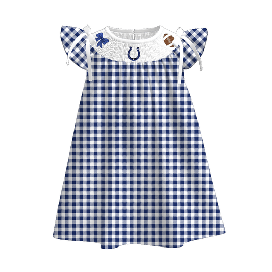 Indianapolis Football Embroidered Matching Sibling Outfits