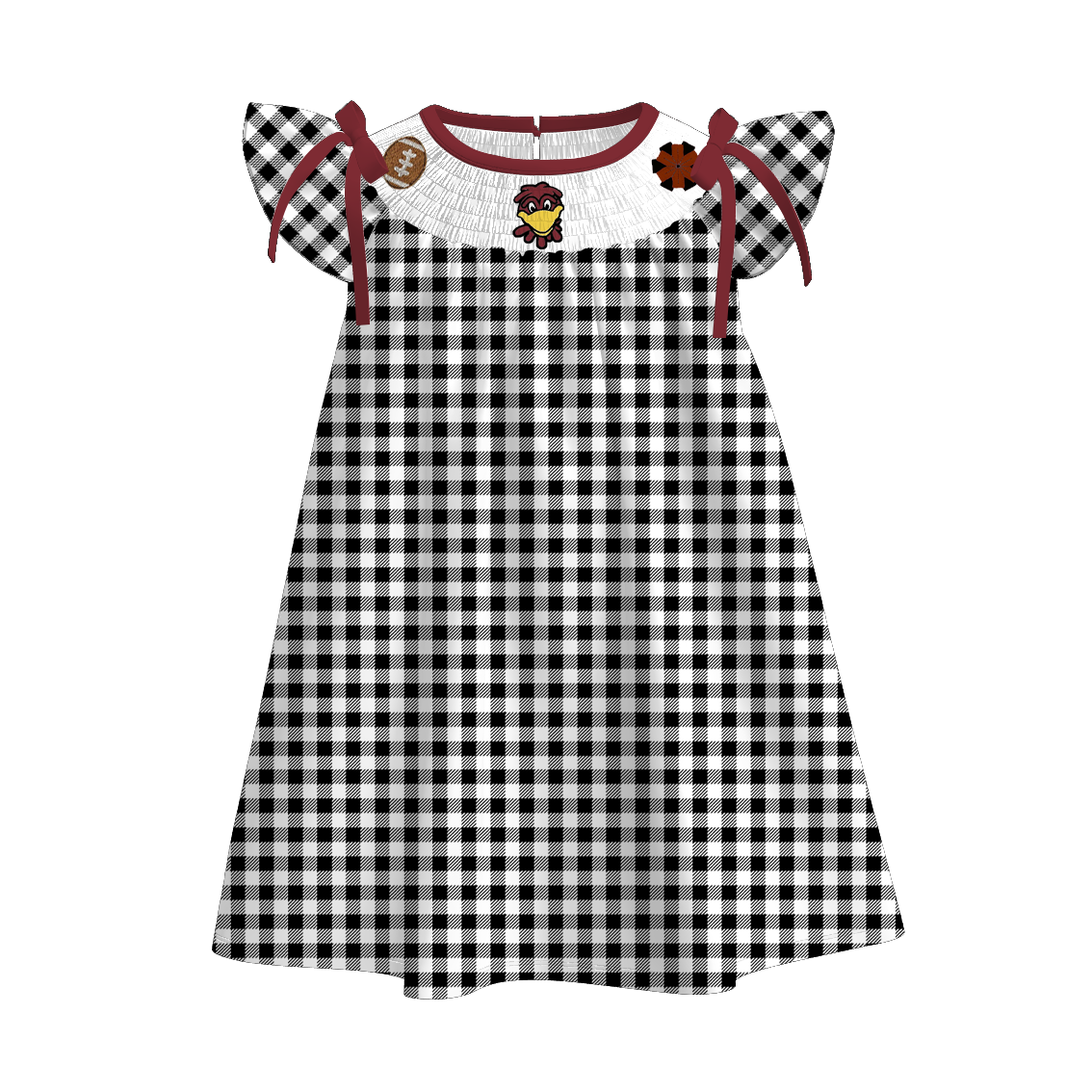 University of South Carolina Football Embroidered Matching Sibling Outfits
