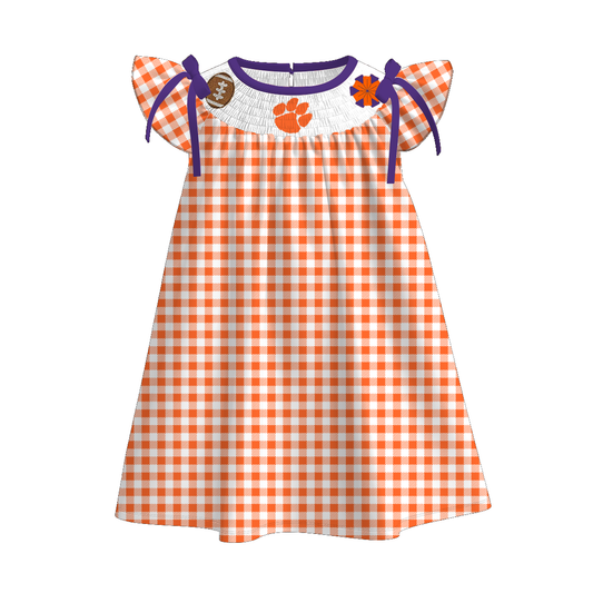 Clemson Football Embroidered Matching Sibling Outfits