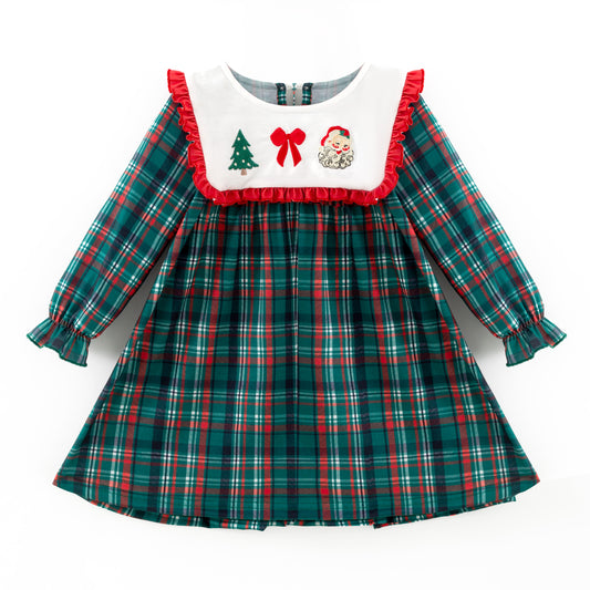 Christmas Embroidery Sibling Collection – Plaid & Festive Charm