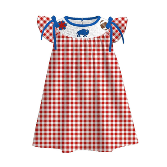 Buffalo Bills Football Embroidered Matching Sibling Outfits