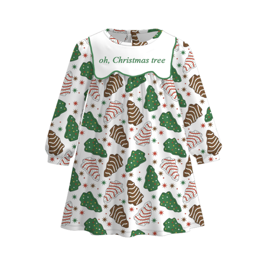 Kids Christmas "Oh Christmas Tree" Embroidered Outfits Collection
