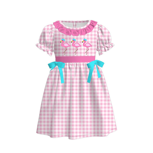 2026 Spring & Summer Flamingo Gingham Print Collection