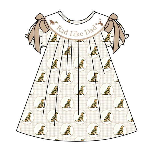 2026 Spring Summer Animal RAD LIKE DAD Embroidery Smocks Collection