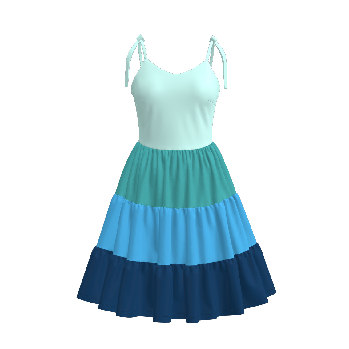 Mommy And Me Summer Soft Patchwork Slip Dress