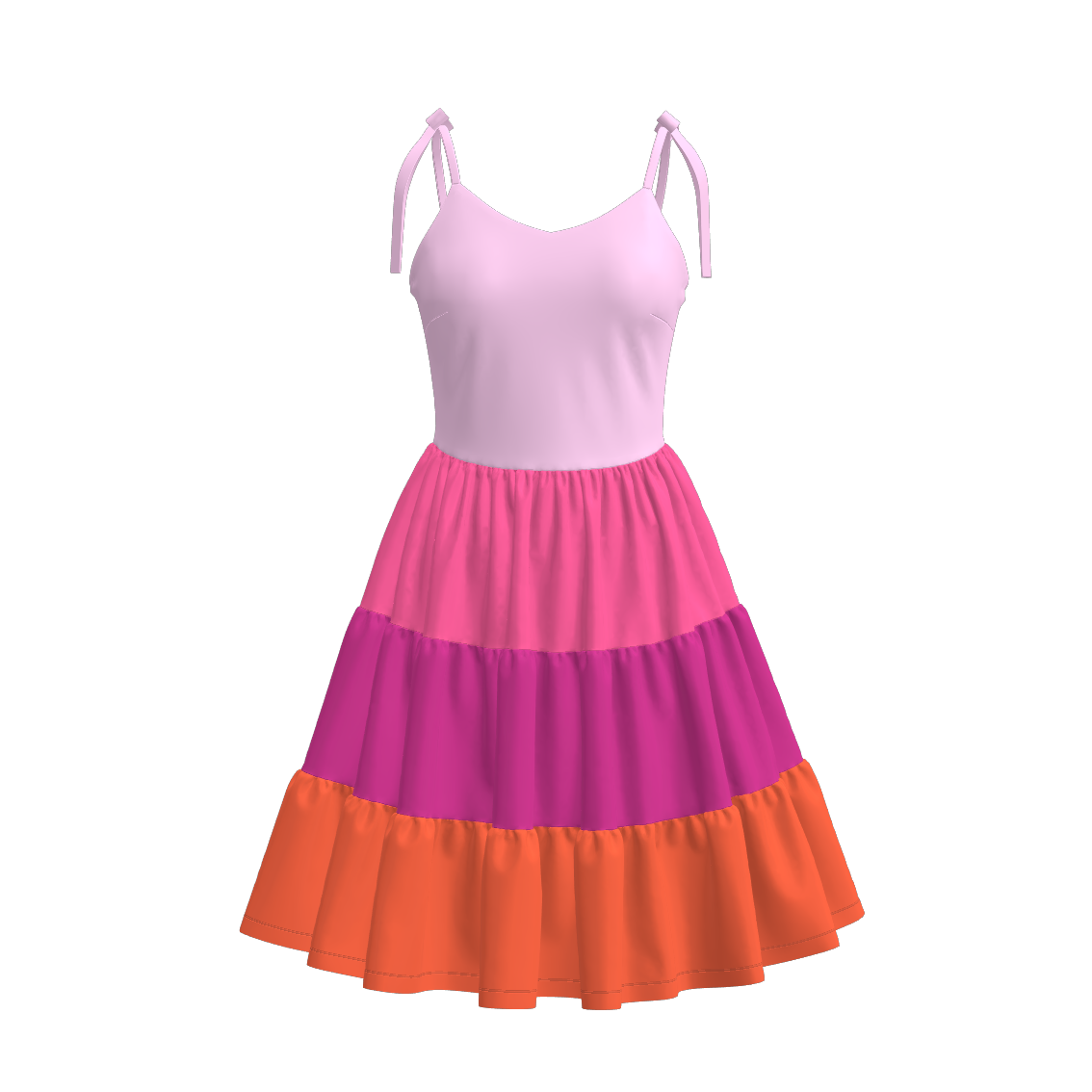 Mommy And Me Summer Soft Patchwork Slip Dress