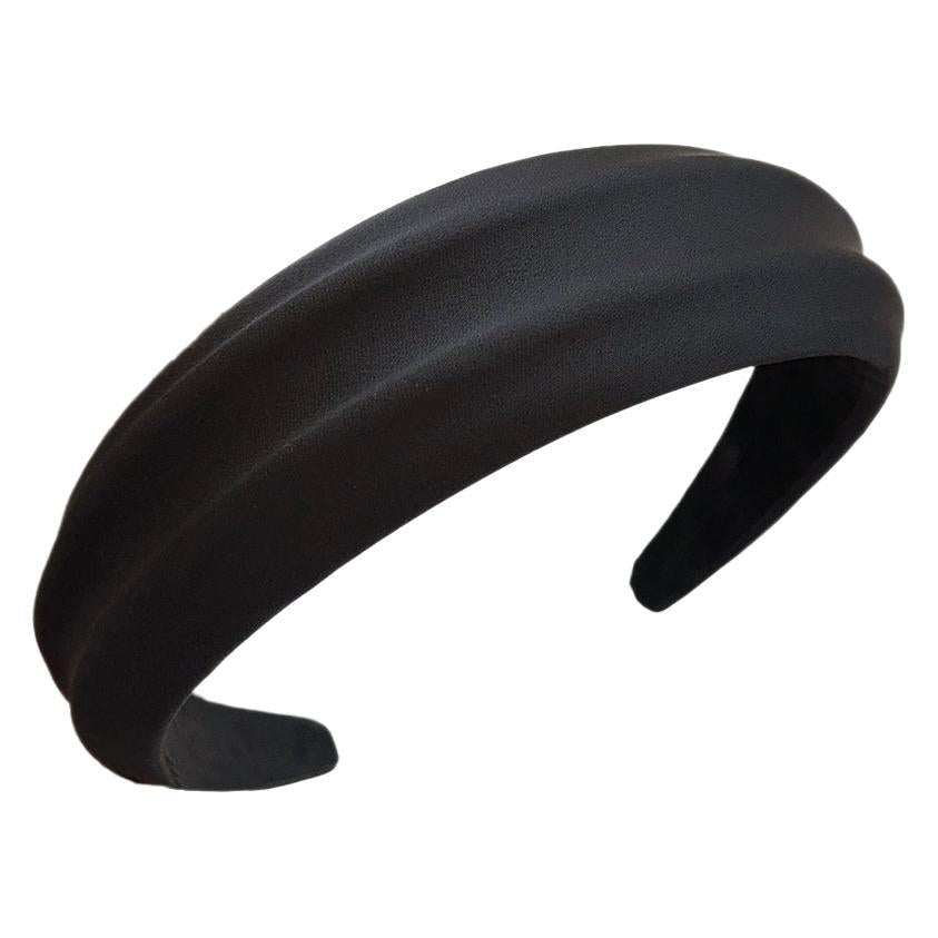 Women Girl's Satin Hairband Knit Headband Hair Accessory
