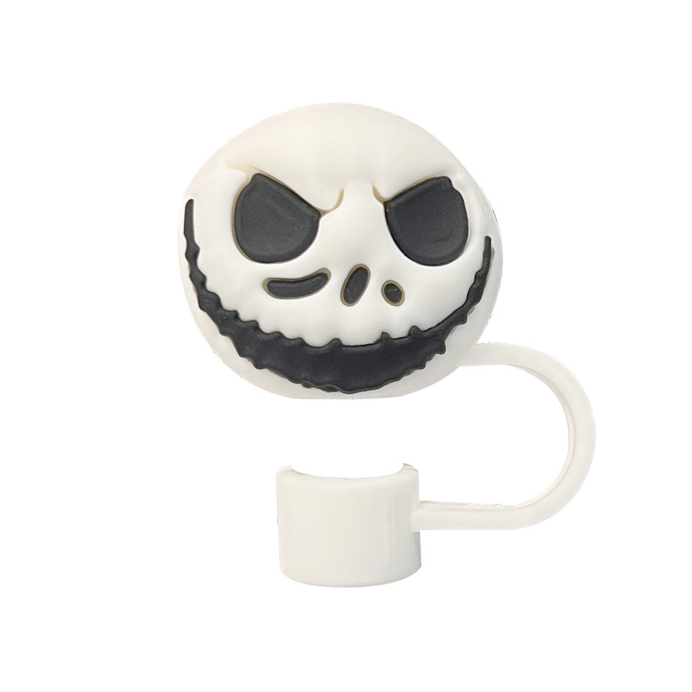 Halloween Straw Topper – Fits 10mm Large Tumbler Straws, Cute Reusable Dust Cap