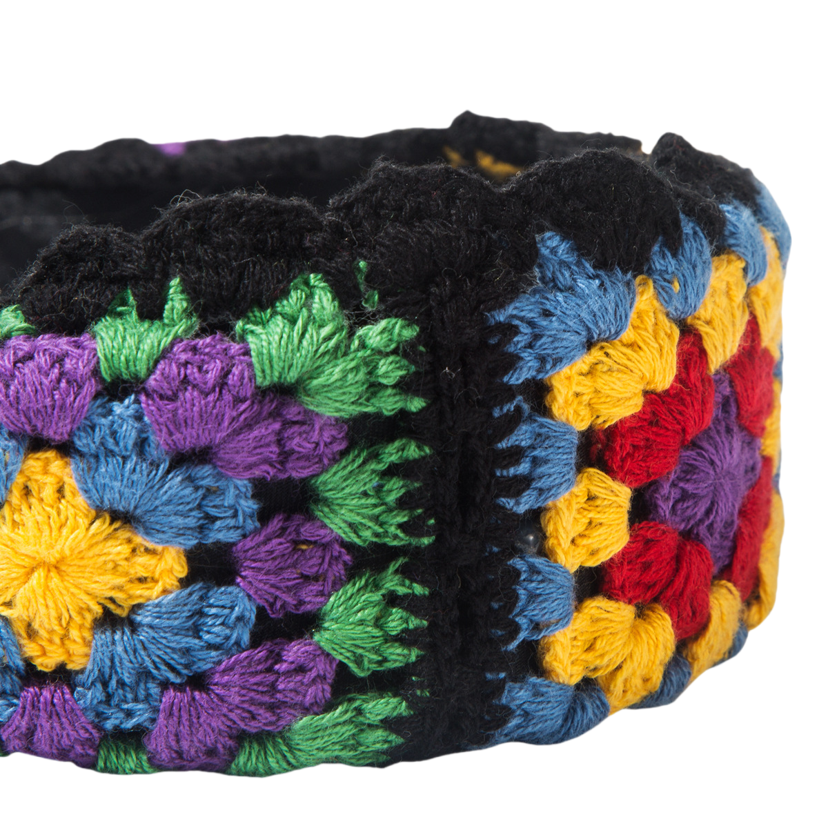 Hand-Knitted Hollow Flower Headband for Women – Sweet Crochet Hair Accessory