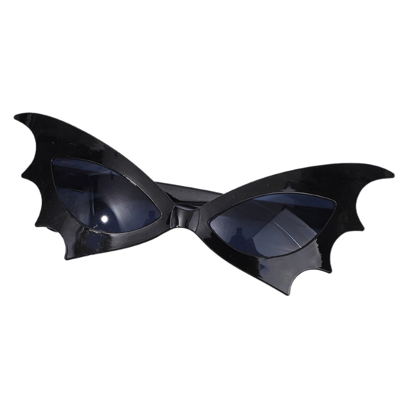 Fall Halloween Cosplay Cat Butterfly Sunglasses Unisex Oval Frame Hollow Novelty Shades