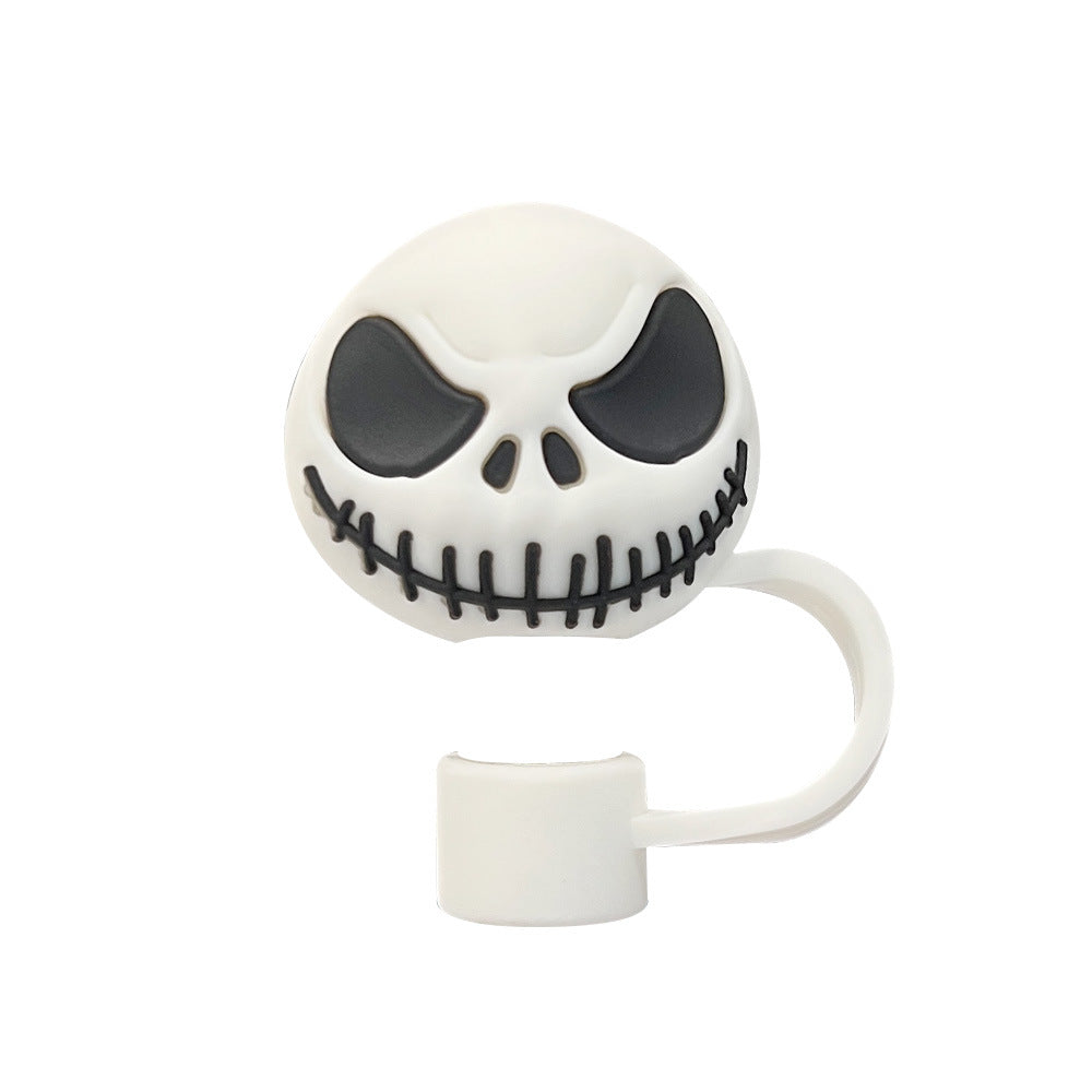 Halloween Straw Topper – Fits 10mm Large Tumbler Straws, Cute Reusable Dust Cap