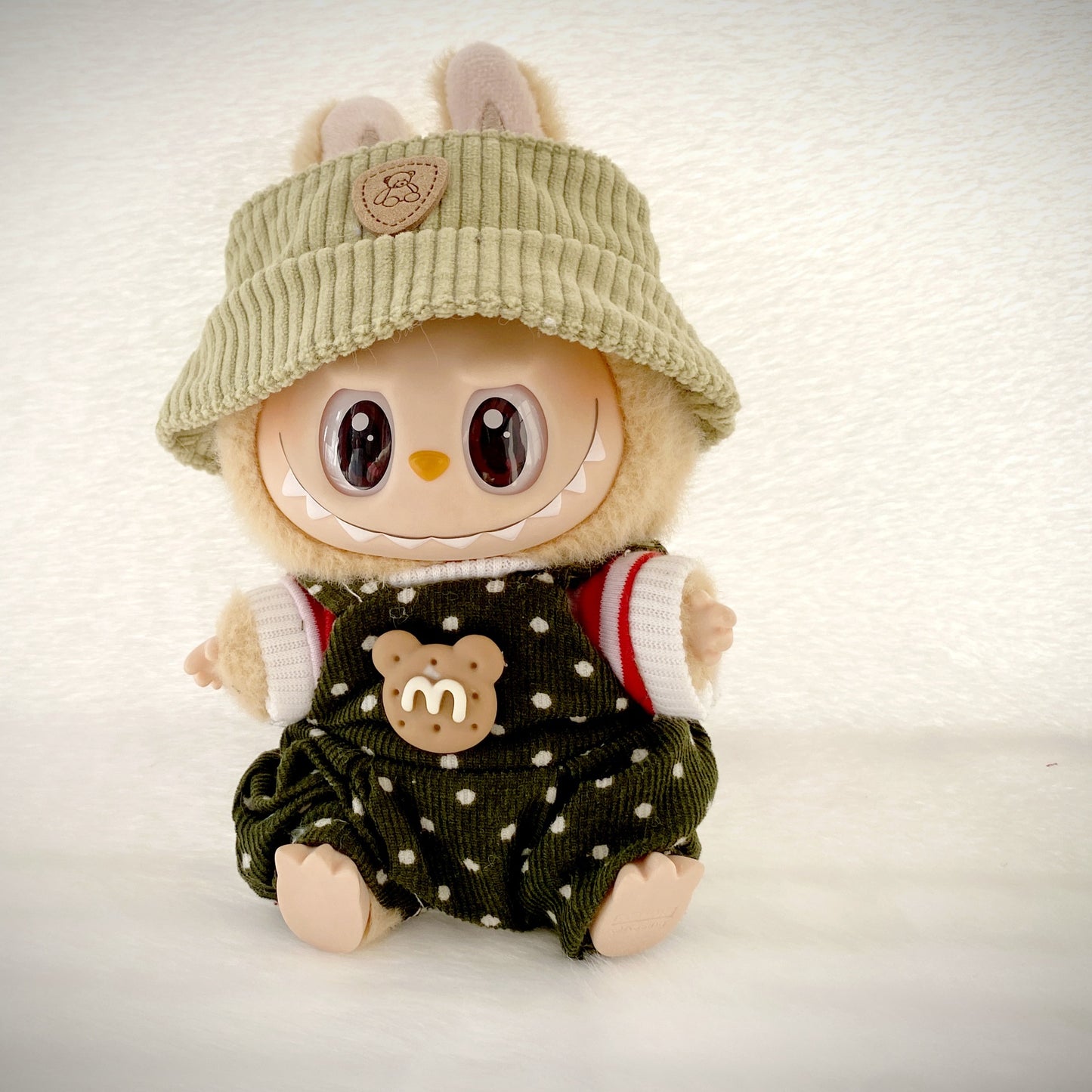 17cm Labubu Dress Up Set Outfit Changeable Costume