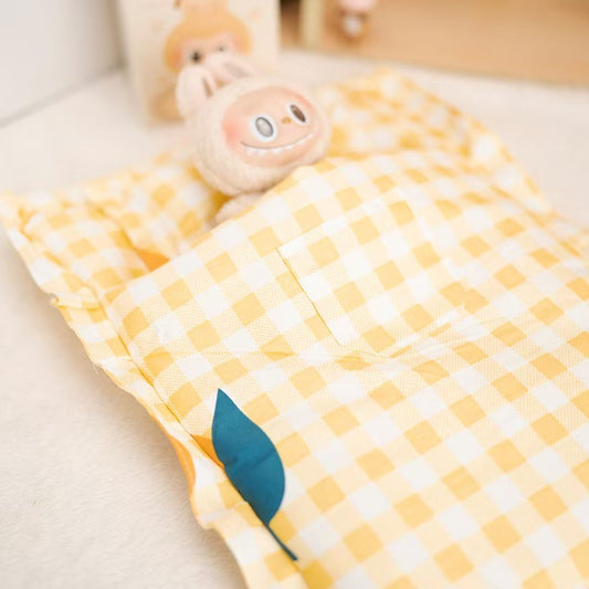 Labubu Doll Sleeping Bag Set With Pillow And Blanket