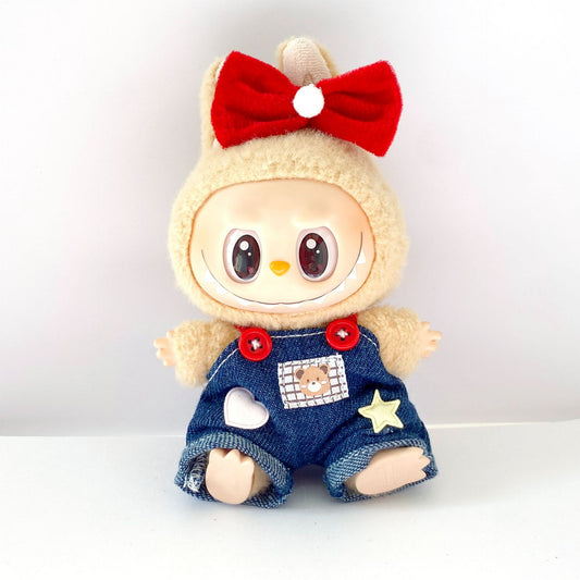 17cm Labubu Dress Up Set Outfit Changeable Costume