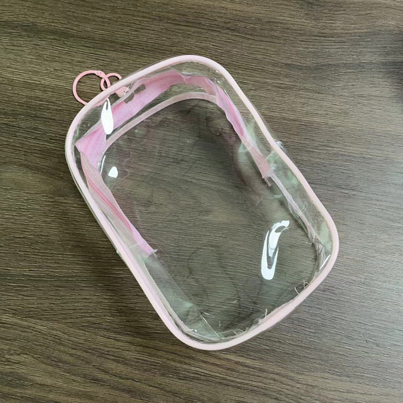 Labubu Dust-Proof Storage Case Clear PVC Doll Carrier Bag for Collectible Display & Travel