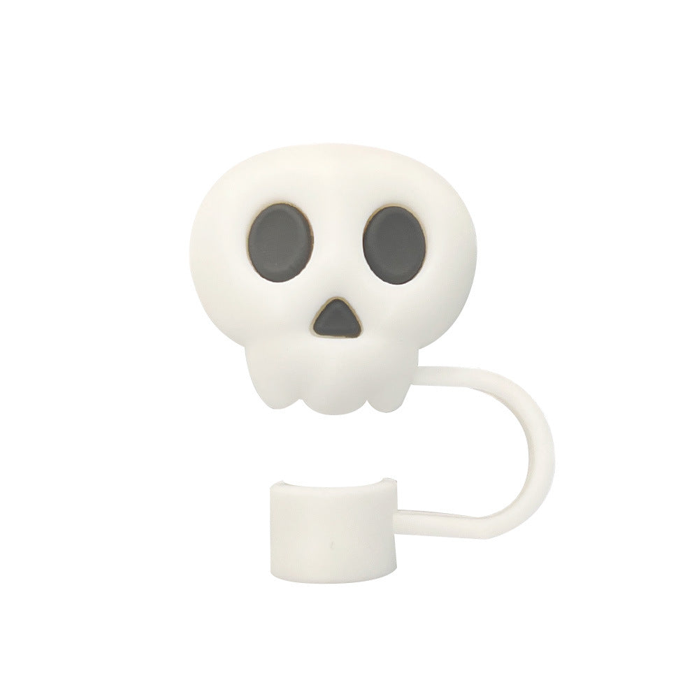 Halloween Straw Topper – Fits 10mm Large Tumbler Straws, Cute Reusable Dust Cap
