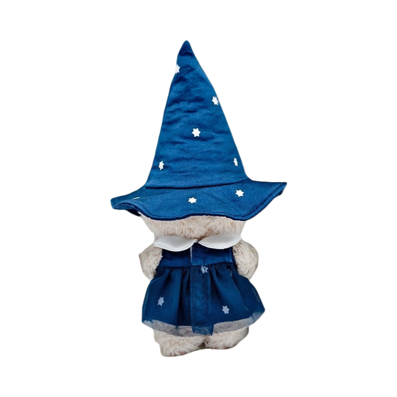 Labubu Halloween Witch Hat Dress Outfit Changeable Costume Dress Up