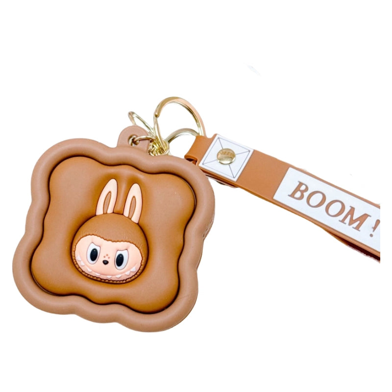 Lalabu Silicone Coin Purse Keychain Cute Gift Accessory & Decorative Keyring
