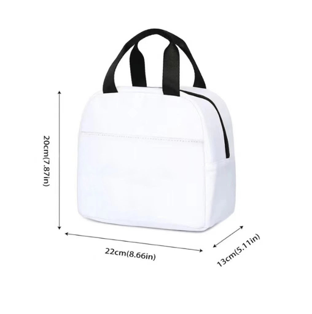 Labubu Christmas 2025 Cartoon Lunch Bag Insulated Bento Box Tote for Kids Adult