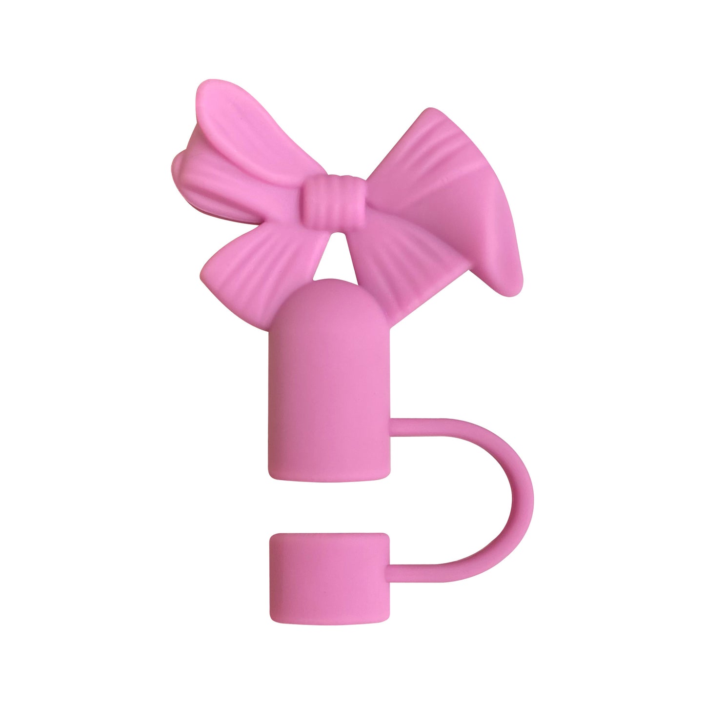 Bow Straw Topper Fits 10mm Large Tumbler Straws Cute Reusable Dust Cap