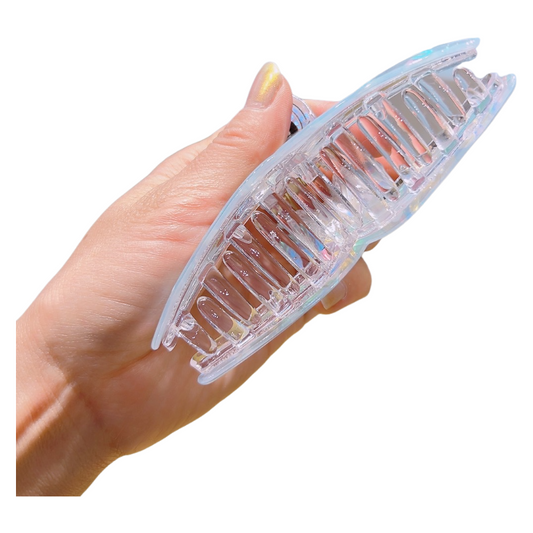 Wholesale Pack Plastic Labubu Mermaid Color Cartoon Hair Claw Clip Cute Shark Clip Accessory