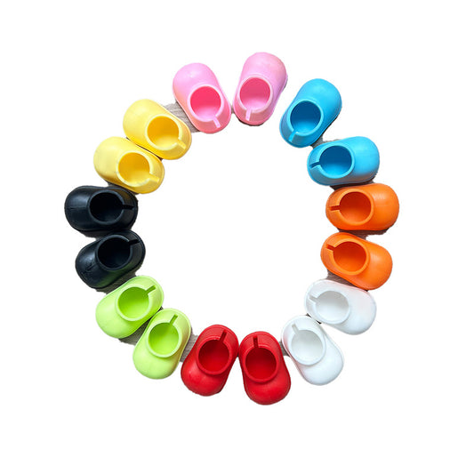 17cm Labubu Doll Shoes Clothes Hanger Changeable Outfit Set