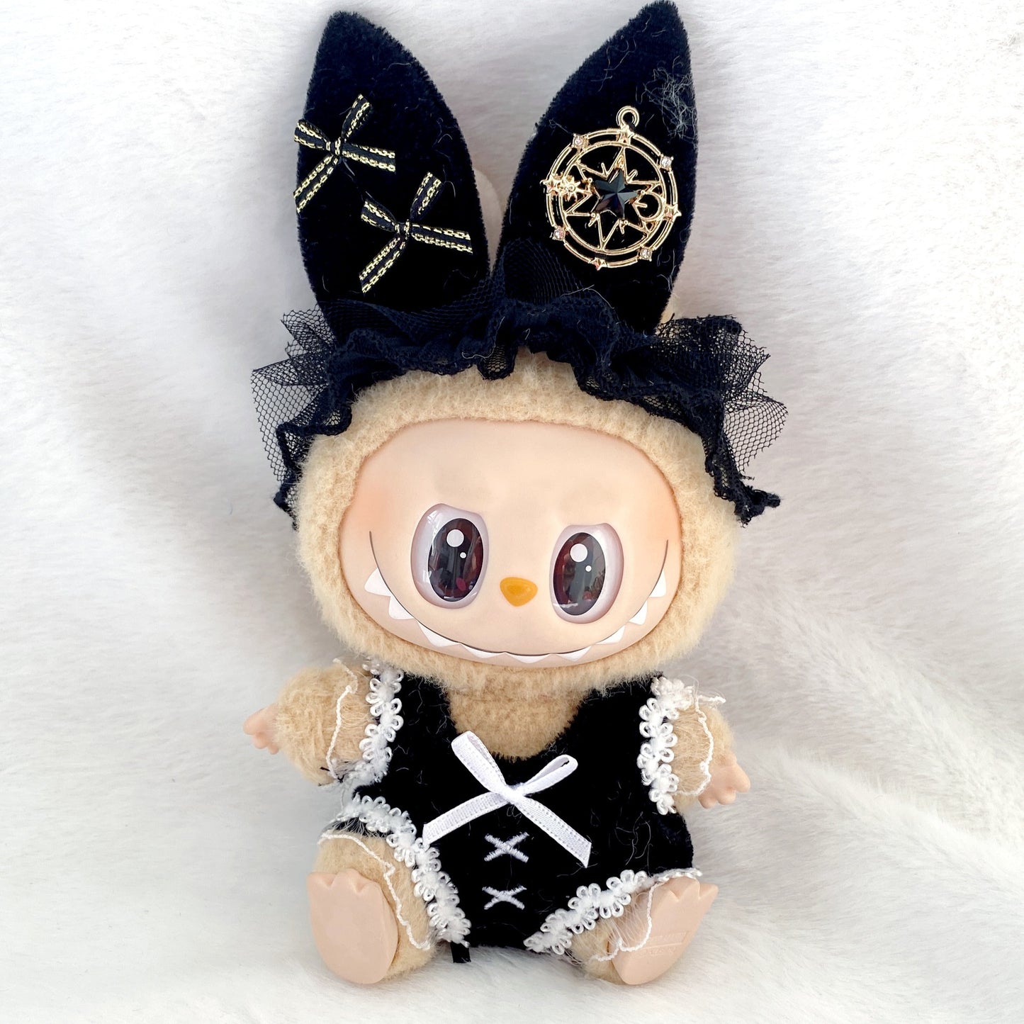 17cm Labubu Dress Up Set Outfit Changeable Costume
