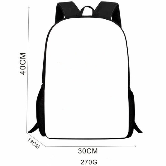 K-pop Demon Hunters Trendy Print Large Backpack Back To School Bag