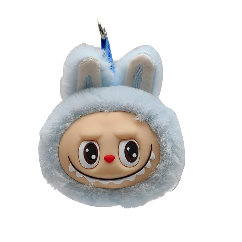 Lalububu Plush Keychain Cute Bag Car Key Accessory 4 Colors