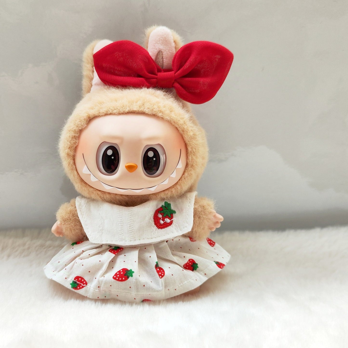 17cm Labubu Dress Up Set Outfit Changeable Costume