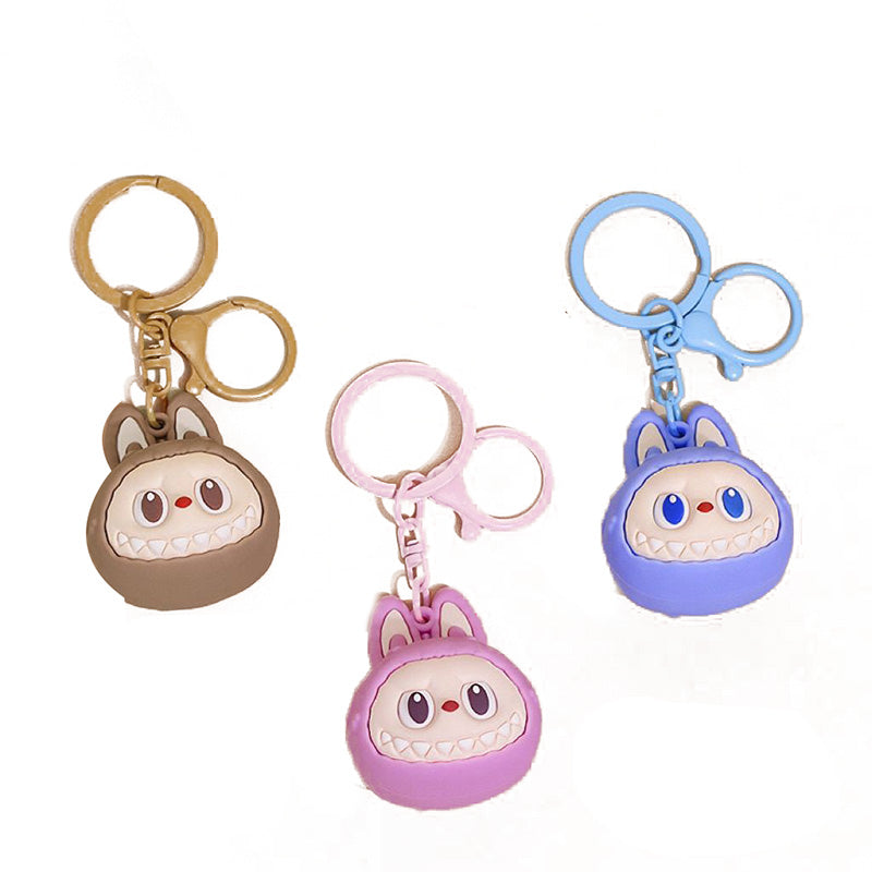 Labulu Keychain Silicone Charm 3 Colors