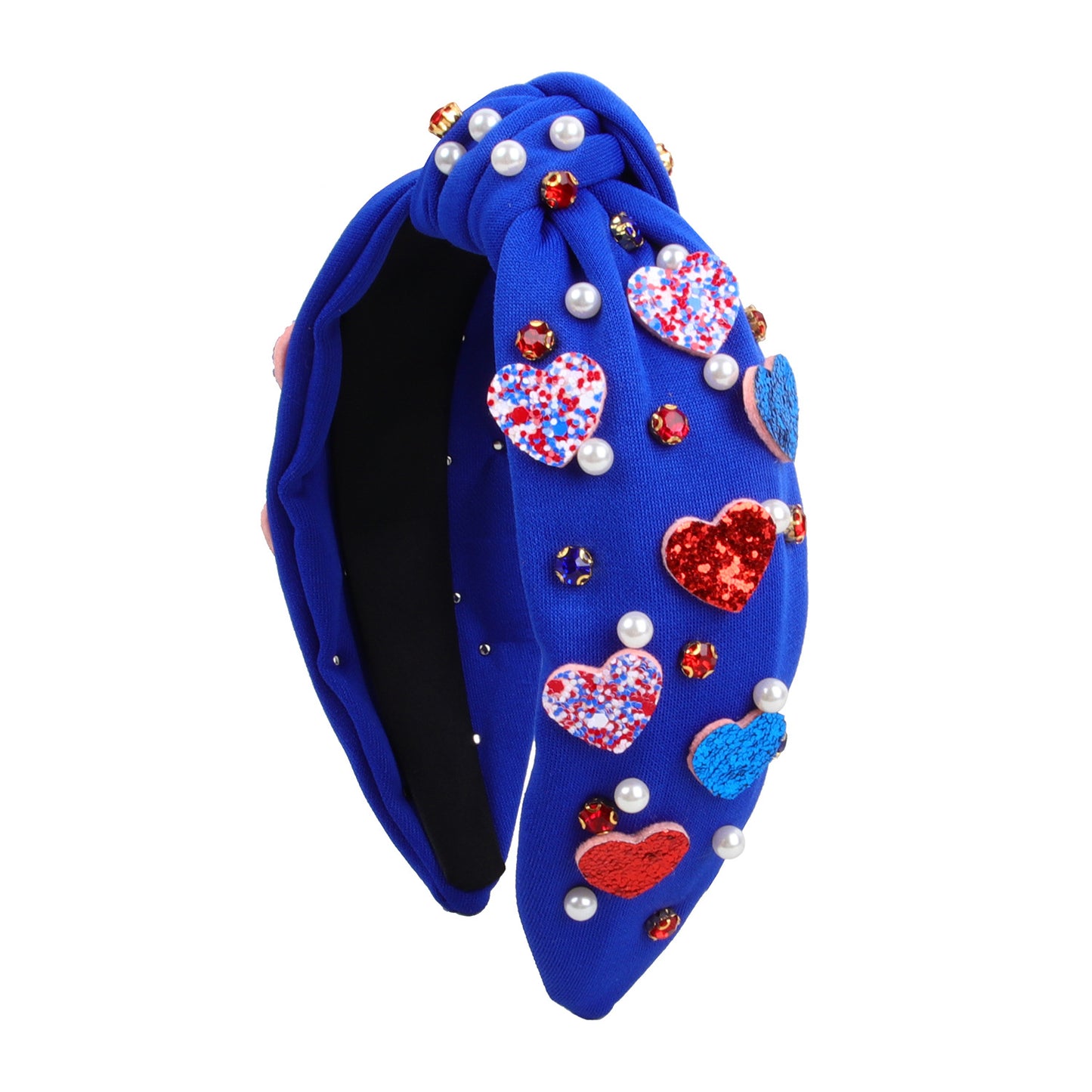 Patriotic Vibrant Knot Headband Flag Hair 6 Colors
