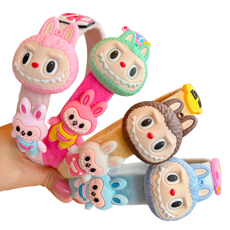 Labubu Children's Hairband Sweet Macaron Colors