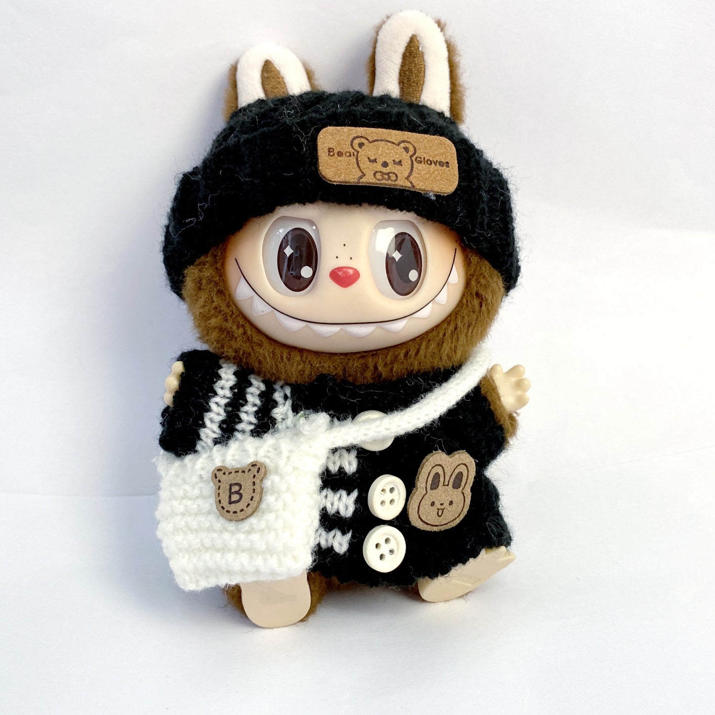 17cm Labubu Dress Up Set Outfit Changeable Costume