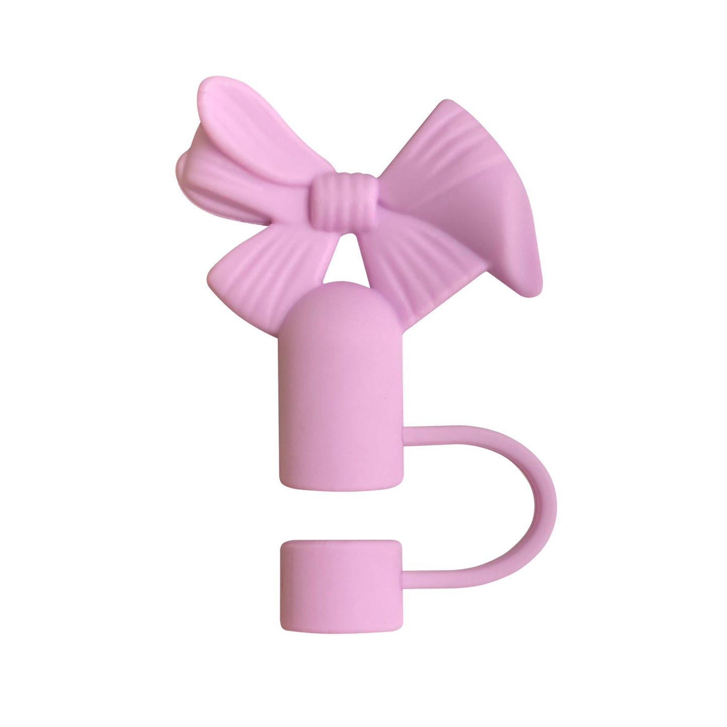 Bow Straw Topper Fits 10mm Large Tumbler Straws Cute Reusable Dust Cap