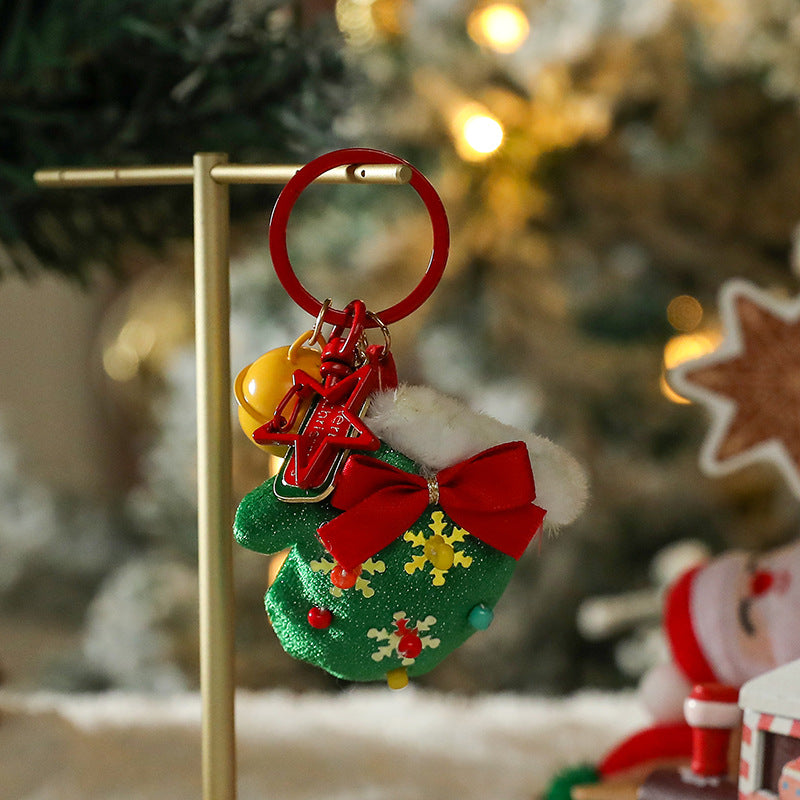 Christmas Tree Hanging Ornaments Plush Gnome Snowman Keychain Holiday Gifts & Decorations