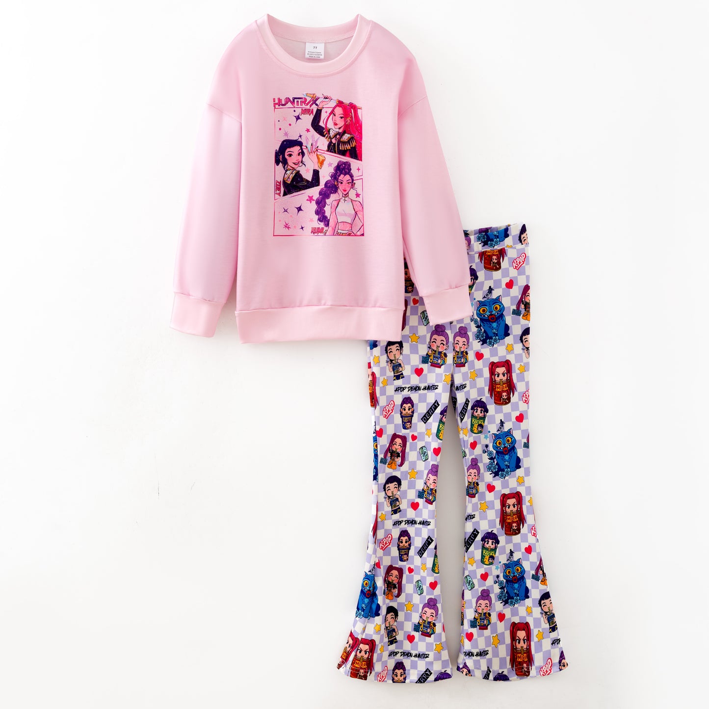 2025 Fall Winter Kpop Demon Hunter Popular Pant Set Collection