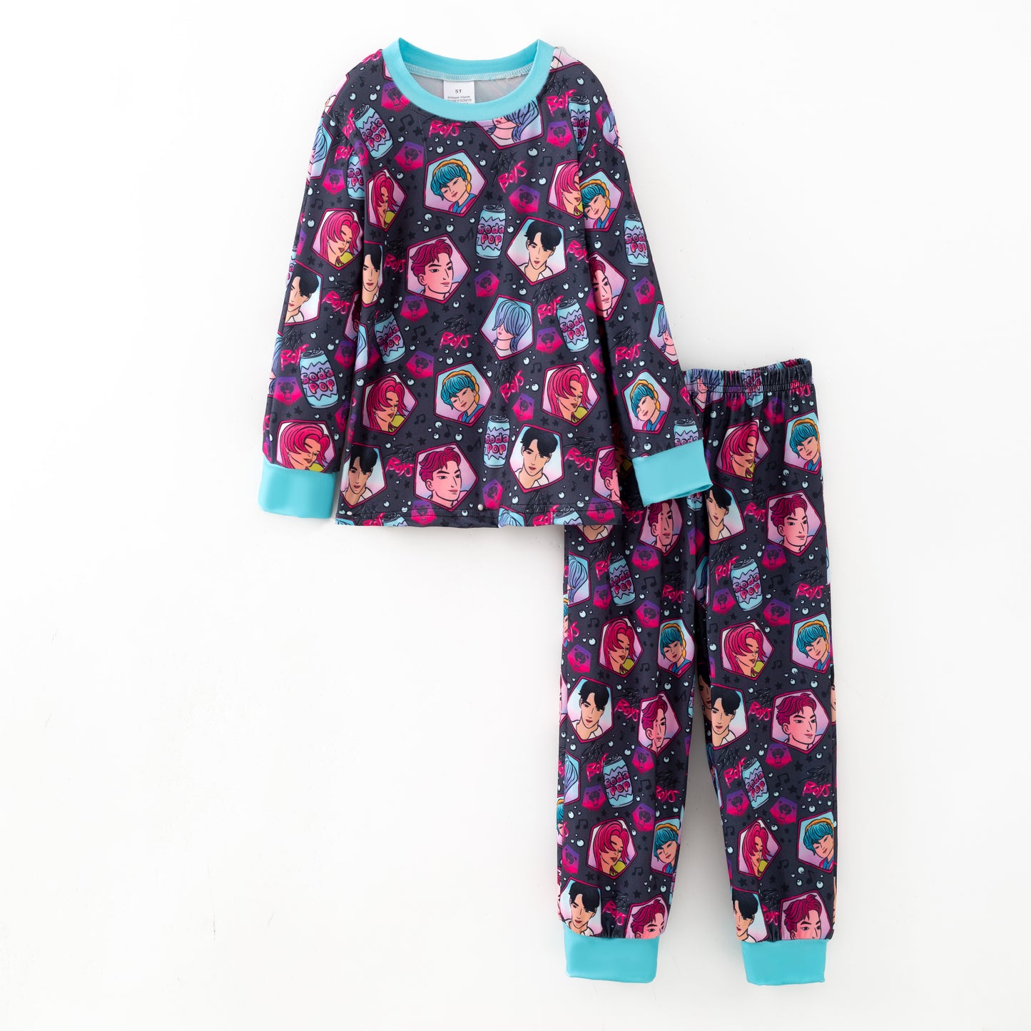 Boys Fall Kpop Demon Hunter SAJA BOYS Pajamas Set