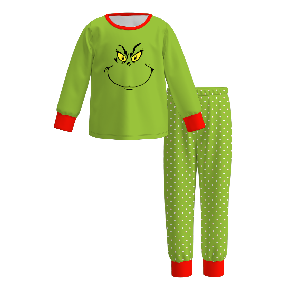 2025 Christmas Family Matching Pajamas Set– Grinch Print
