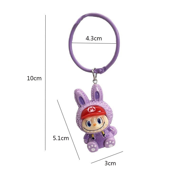 Labubu Character Keychain – Cute and Quirky Bag Pendant for Teens