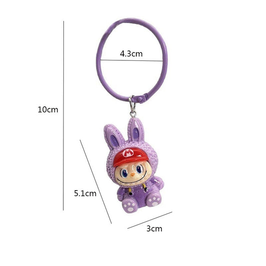 Labubu Character Keychain – Cute and Quirky Bag Pendant for Teens