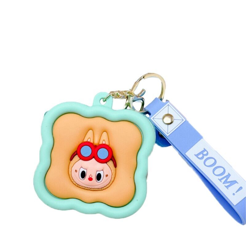 Lalabu Silicone Coin Purse Keychain Cute Gift Accessory & Decorative Keyring