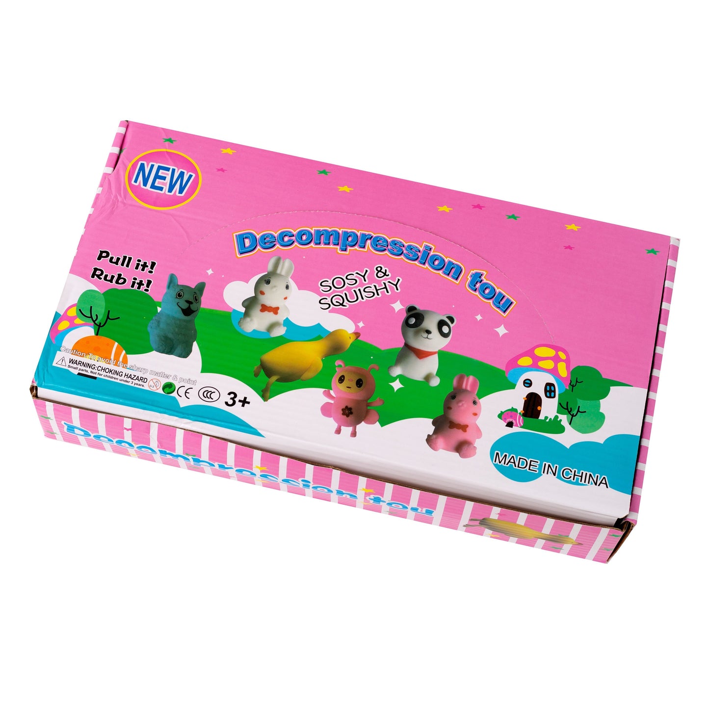 Dress-Up Duck Squishy Stress Relief Toy Box Set – 12pcs Removable Outfit Ducks