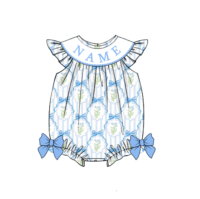 Mother's Day Summer Embroidery Collection | Personalized Name Dresses & Rompers