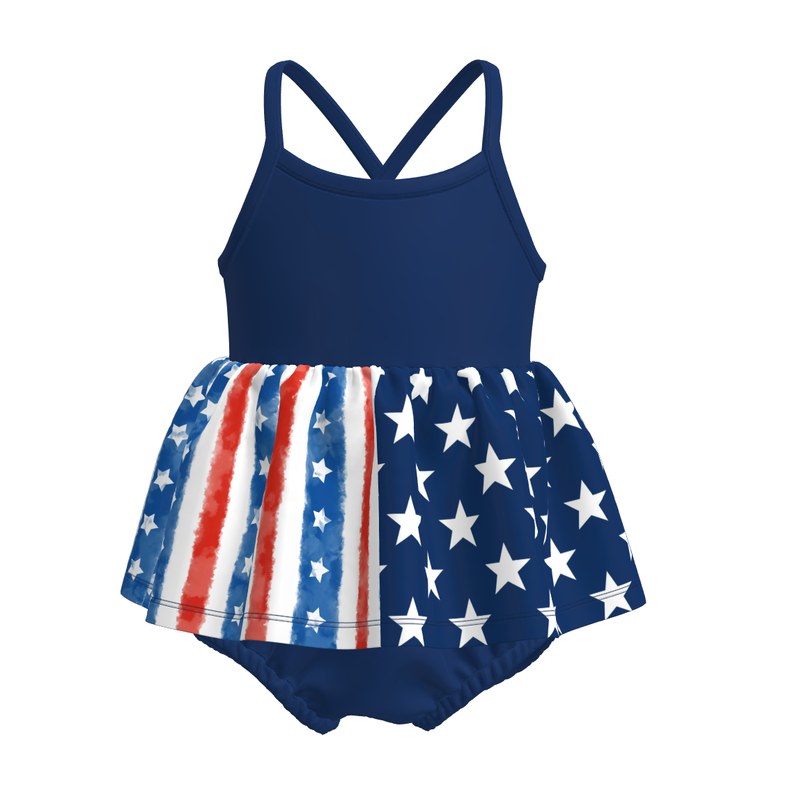 July 4th Family Kit Navy Red Stripes Star Clothes