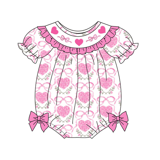 2026 Valentine's Day Heart Embroidery Girls Clothes Collection