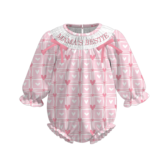 2026 Valentine's Day Smock Embroidery Dress & Romper