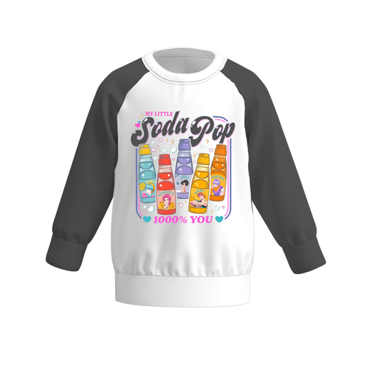 Boys Spring K-pop Demon Hunter Print Sweatshirt Collection